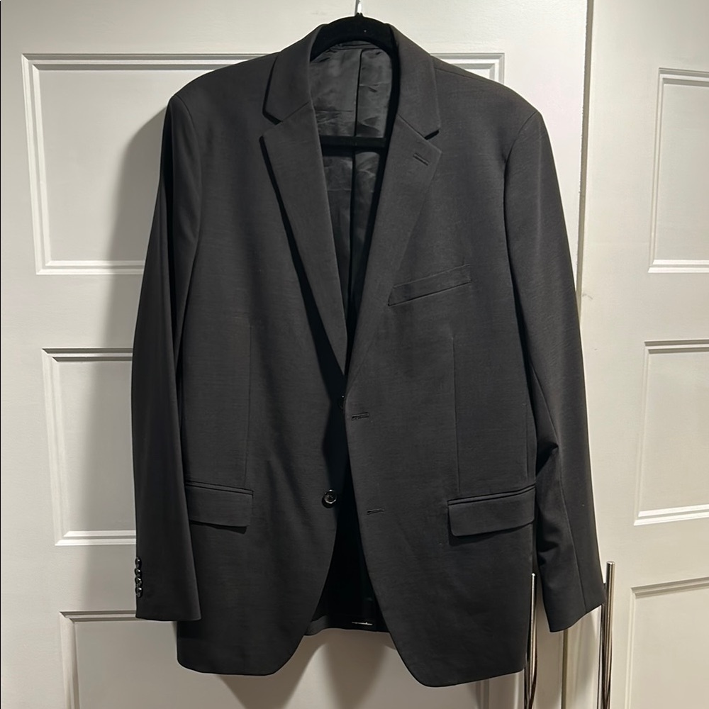 Grey Men's Theory Blazer Suit Jacket 42